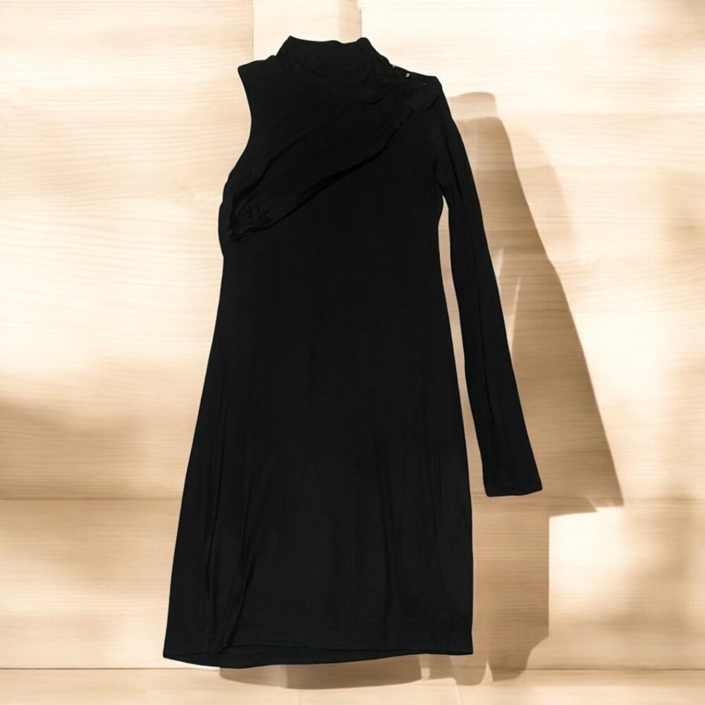 Guess Black Asymmetrical Dress – Size Small